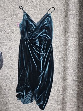 green emerald velvet dress Touch UPS 4476: Rory Black Wedge Formal Prom Shoes Black / 11